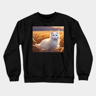 Ghost Kitty Crewneck Sweatshirt